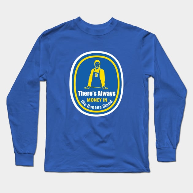 Banana Stand Long Sleeve T-Shirt by PodDesignShop